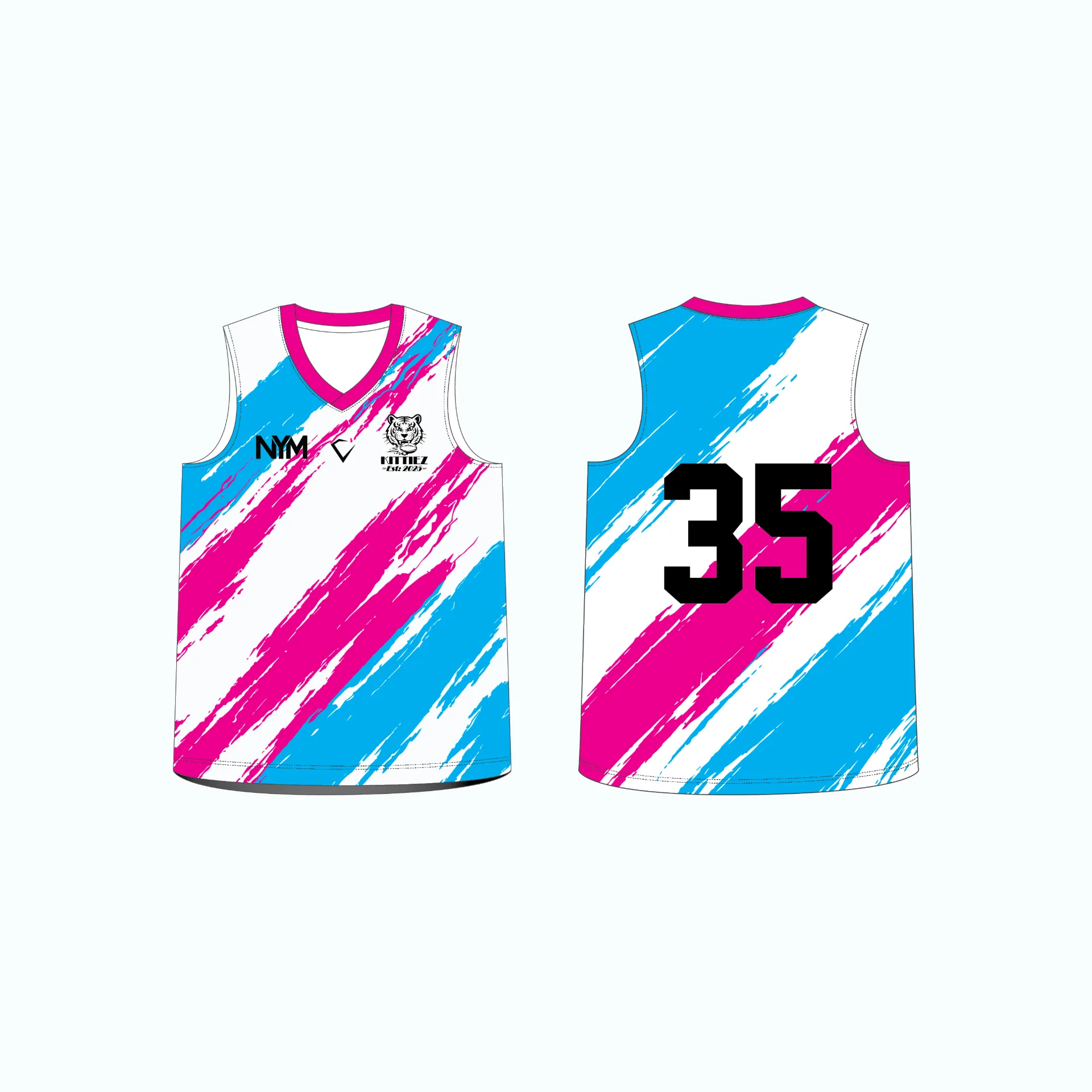 Kittiez - Playing Jersey - Design 1 (Youth - 2Y)