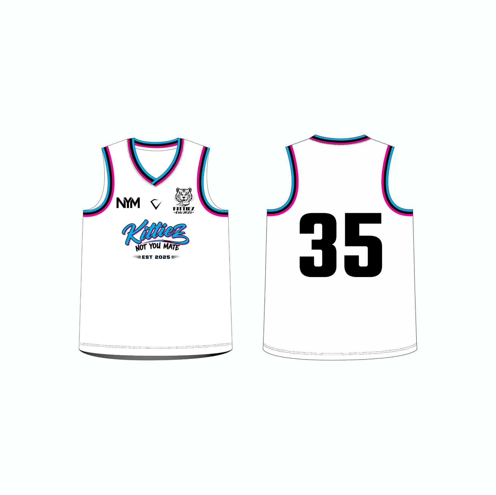Kittiez - Playing Jersey - Design 3