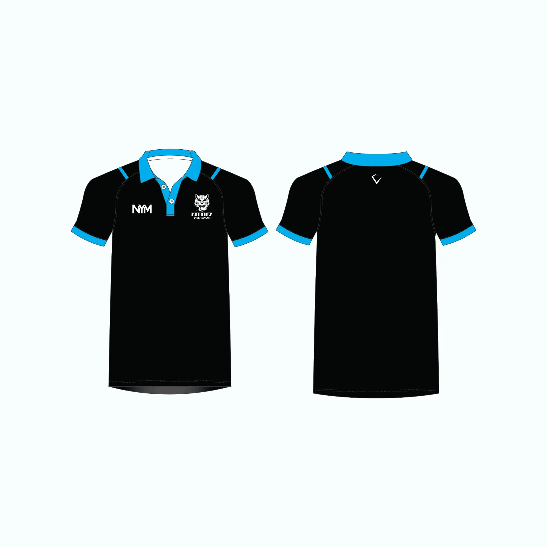 Kittiez - Polo Shirt - Black